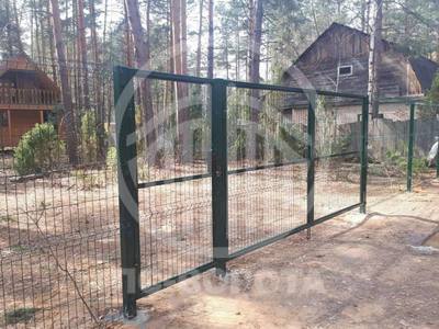 Распашные ворота из 3Д сетки