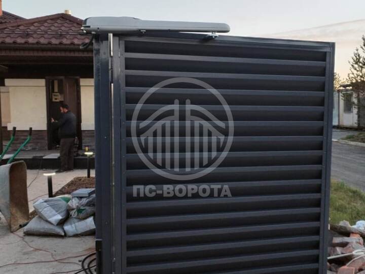 калитка для раздвижных ворот
