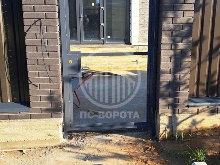 калитка для загородного дома с замком