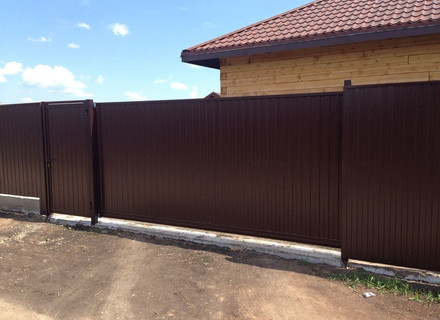 ворота откатные с автоматикой doorhan