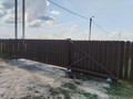 откатные ворота с калиткой для частной территории